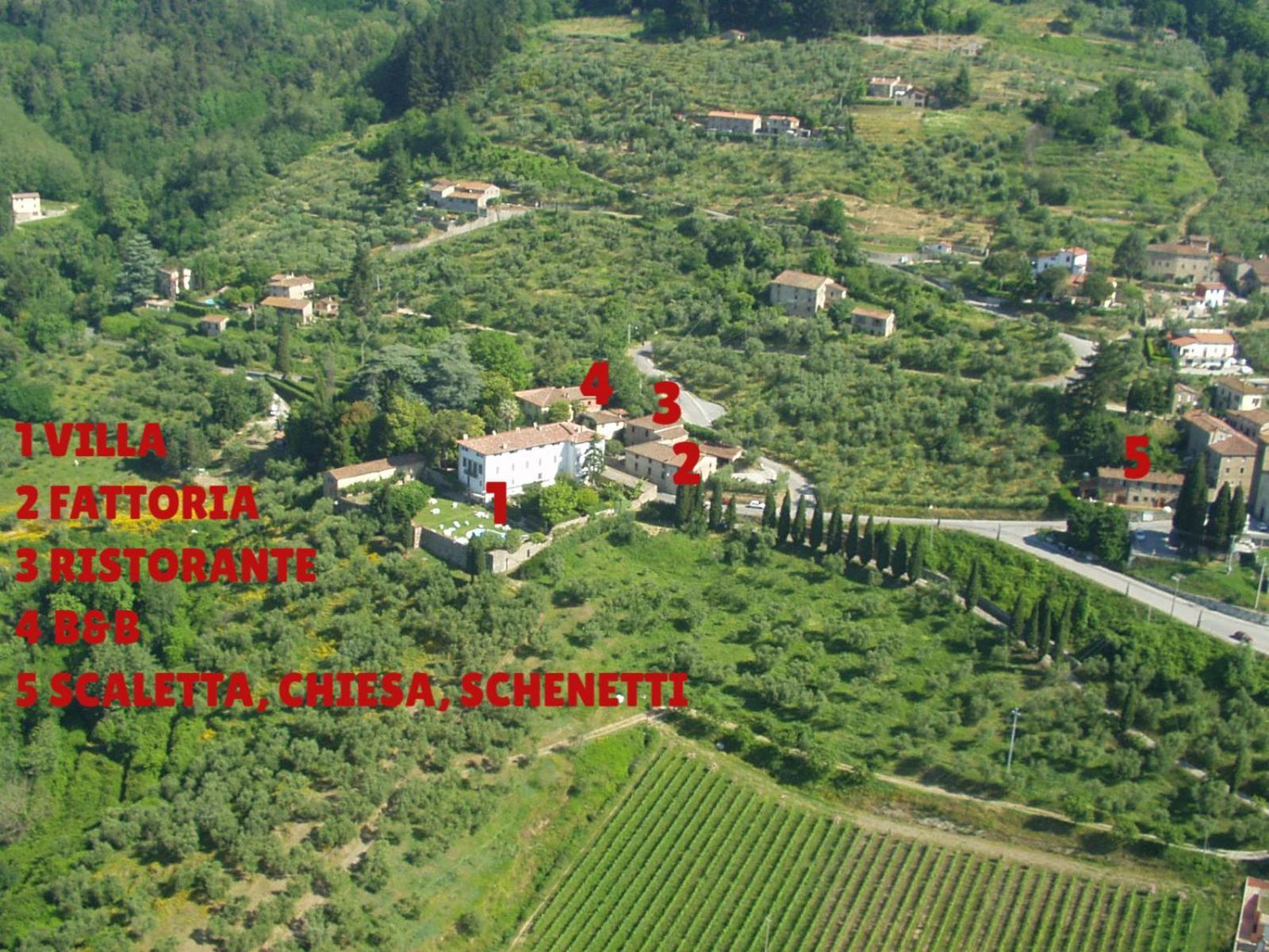 הוילה קולודי Fattoria Gambaro Di Petrognano מראה חיצוני תמונה